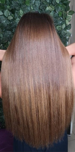 Echthaar Extensions Mittelton ( 25 Stück ) inkl. Einarbeitung